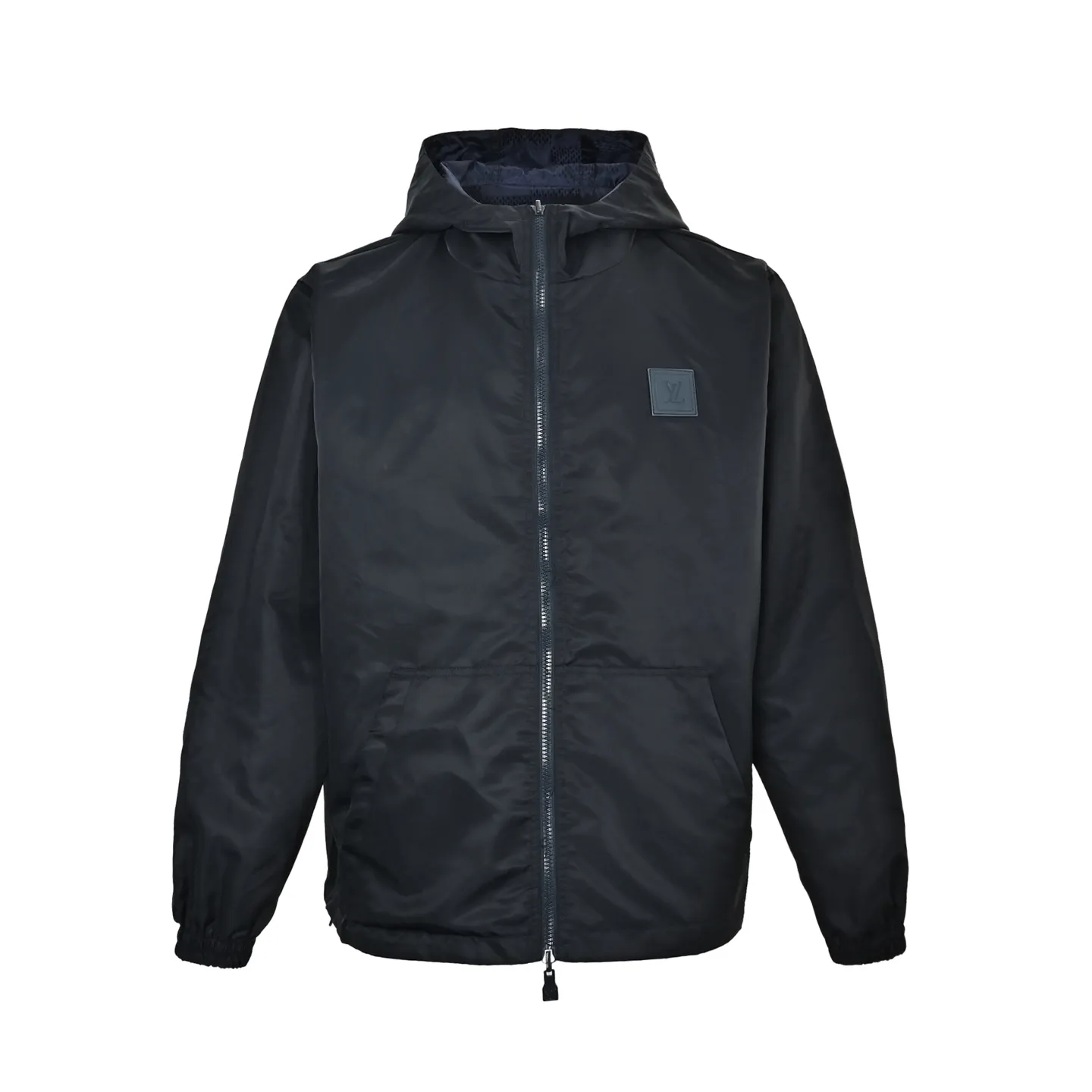Louis Vuitton/Louis Vuitton leather stamp logo dark pattern jacquard double-sided jacket